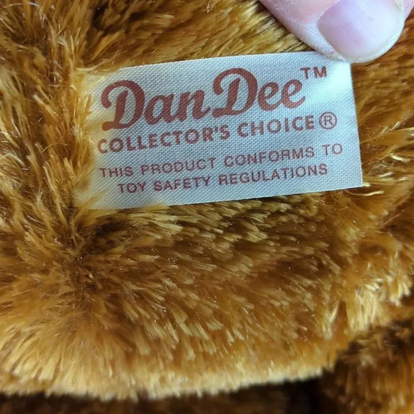 Vintage Holiday Plush Moose 1980s - Picture 7 of 8